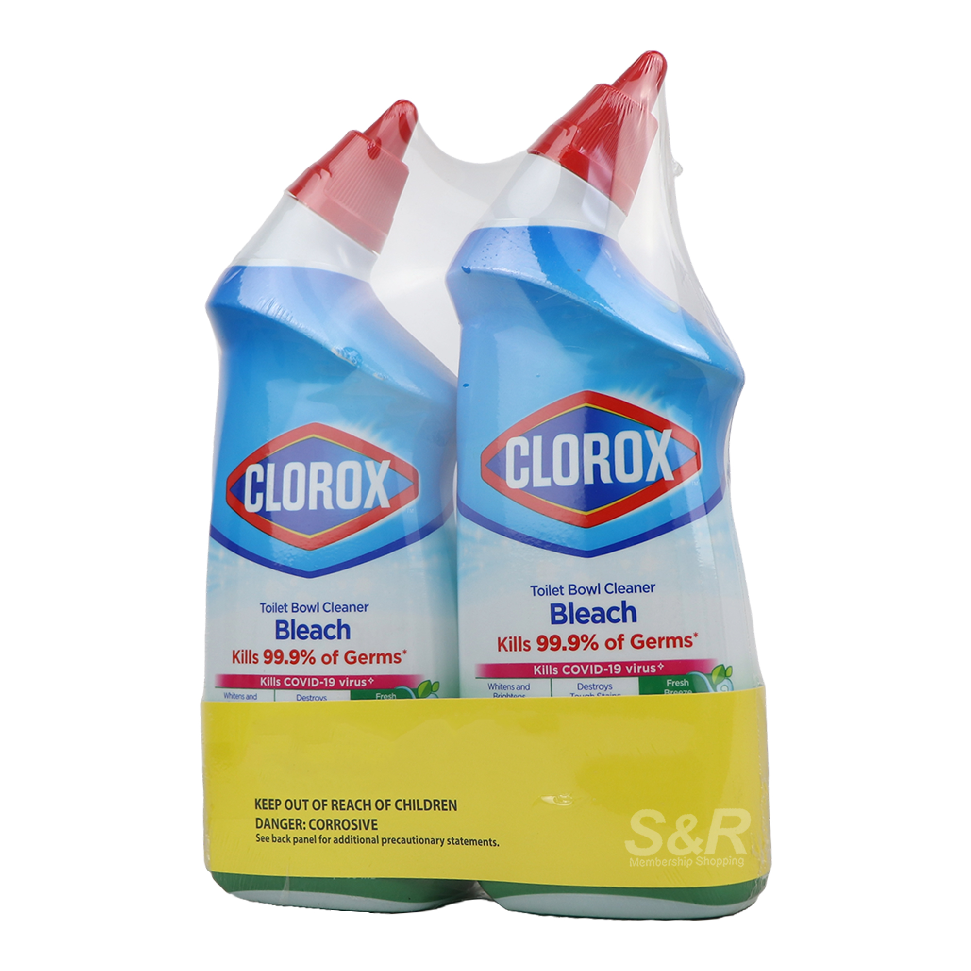 Clorox Toilet Bowl Cleaner Bleach Fresh Scent 2pcs x 709mL Clorox Toilet Bowl Cleaner Bleach Fresh Scent 2pcs x 709mL